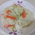 Rubby Hu 的 紅蘿蔔蒜炒高麗菜 cooksnap