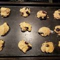 anitapease's cooksnap of when they made Crispy Gooey Blueberry Cookies.