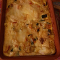 El cooksnap de Priscila cuando hizo Calabacín al horno.