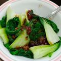 Cooksnap Khairul Anwar semasa beliau membuat Sawi Pakchoy Sos Tiram.