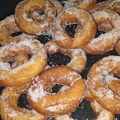 El cooksnap de Erica Ruiz cuando hizo Rosquitas dulces.