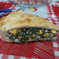 El cooksnap de Olga Alcoba cuando hizo Pascualina de brócoli con masa casera 🥦.