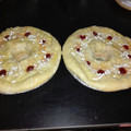El cooksnap de Sandra Dari cuando hizo Rosca de Pascua.