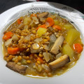 El cooksnap de Débora Cantero Martínez cuando hizo Lentejas veganas exprés.