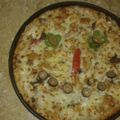 صورة من mohamed Medhat، شاركها بعد تجربة وصفة بيتزا سريعة بالفراخ و بيتزا بالمفروم 🍴