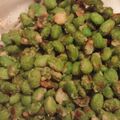 Stacy's cooksnap of when they made Crispy Roasted Edamame.