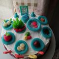 کوک اسنپ reyhane بعد از امتحان کردن نوعی خمیر ژلارد (جایگزین فوندانت).