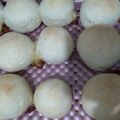 El cooksnap de Andre Ortega cuando hizo Pan relleno con jamón y queso.