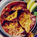Bharati Kini's cooksnap of when they made चिकन मसाला (रेस्टॉरंट स्टाईल) (chicken masala recipe in marathi).