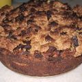 El cooksnap de Karina Agüero cuando hizo Torta de manzanas y crumble.