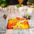 Joy的小廚房料理 的 三彩杏鮑菇（全素） cooksnap
