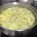 El cooksnap de Claudia Rojas cuando hizo Sopa de poro con papa.
