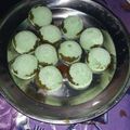 Cooksnap dari Dhuwie Nuryaningsih untuk resep Kue Putu (Isi Gula Merah)
