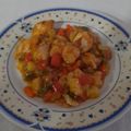 El cooksnap de Rosetti cuando hizo Pollo en salsa agridulce.
