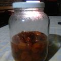 El cooksnap de Marta Vallejos cuando hizo Dulce de quinotos.