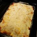 Mark's cooksnap of when they made Sausage biscuits eggs casserole.