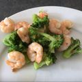 ノッツ's cooksnap of when they made Steam-fried Garlic Chilli Broccoli & Prawns.