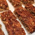 El cooksnap de elicocina cuando hizo Barritas de cereales ideal post entrenamiento. Apta para niños +1 año.