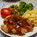 Cooksnap dari Yoke Dadiputri untuk resep Steak Ayam Crispy Saus Jamur