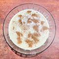 El cooksnap de Fredy Núñez cuando hizo Arroz con leche cremoso.