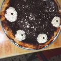 El cooksnap de Manuela cuando hizo Pastel de queso “La Viña”, sin gluten, sin lactosa.