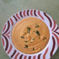 El cooksnap de Jorge Adrian Capecce cuando hizo Crema de merluza y zanahoria con pan de ajo (Thermomix).