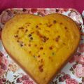 Antara Roy's cooksnap of when they made টুটি ফ্রুটি স্পঞ্জ কেক(Eggless vanilla tutti frutti sponge cake recipe in Bengali).