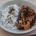El cooksnap de Daniel González cuando hizo Mapo Tofu.