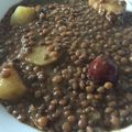 El cooksnap de Marieta cuando hizo Lentejas caseras con chorizo.