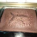 El cooksnap de MirandoAlAire cuando hizo Bizcocho al Chocolate.
