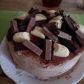Tímea Kosztyu-Nagy Cooksnap-ja, amikor elkészítette a(z) Nutella torta, ahogy Peti szereti receptet.