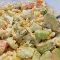 El cooksnap de Cristina cuando hizo Ensaladilla de arroz con surimi y aguacate.