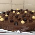El cooksnap de Clara cuando hizo Tarta de huesitos.