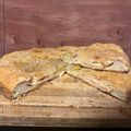 El cooksnap de Ignacio Raymond cuando hizo Torta de fiambre con masa hojaldrada.