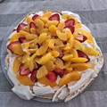 El cooksnap de bárbara Caballero cuando hizo Pavlova.