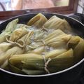 El cooksnap de goic cuando hizo Humitas.
