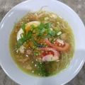 Cooksnap dari Chitra Purwa untuk resep 44. Soto Ayam Kuning Segaaaaarr