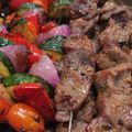 Mommyluvs2cook's cooksnap of when they made Teriyaki Orange-Glazed Beef Kabobs.
