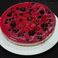 El cooksnap de Disfruta cocinando con Fernando cuando hizo Tarta fría de queso, nata y gelatina de fresa.