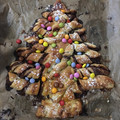 El cooksnap de Noemi cuando hizo Árbol de Navidad de hojaldre y nocilla.