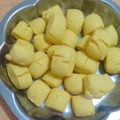 El cooksnap de Florencia Lione cuando hizo Galletitas.