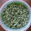 Dr. Pushpa Dixit का कुकस्नैप जब उन्होंने होममेड कसूरी मेथी की विधि (Homemade kasuri methi ki vidhi recipe in Hindi) बनाया था।
