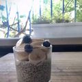 El cooksnap de Arianne cuando hizo Pudding de chía y avena, desayuno para llevar 🏃‍♀️.