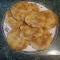 El cooksnap de Isabel Lara cuando hizo Tortas de papa.