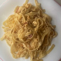El cooksnap de Antonio Luis Valverde cuando hizo Espaguetis con salsa carbonara.