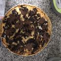 El cooksnap de Diana Almendros Vattuone cuando hizo Cheesecake de Oreo y chocolate sin azúcar.