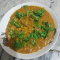 Mrs. Rashid's cooksnap of when they made Dal chana gosht.