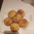 El cooksnap de Melisa Caro cuando hizo Bombas de papas de jamón y queso!.