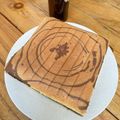 Cooksnap dari Novia Rahmawati untuk resep Ogura Cake Zebra with Coconut Milk