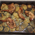 El cooksnap de Ana Barco cuando hizo Conejo al horno.